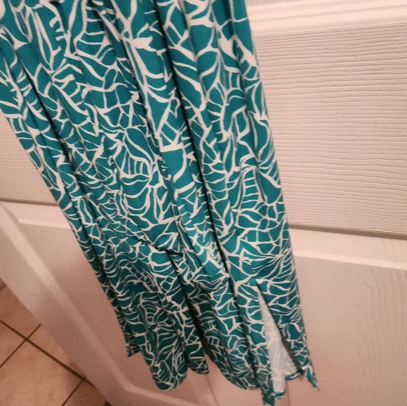 INC INTERNATIONAL Teal Shirtdress Medium - Picture 7 of 7